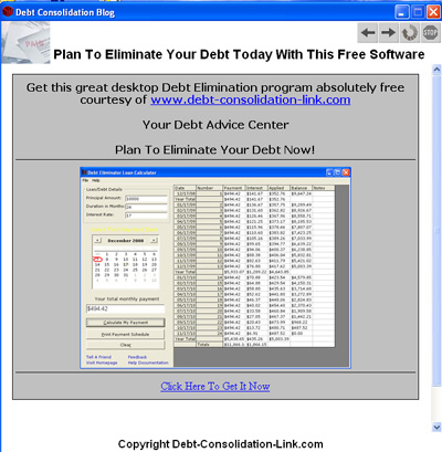 Debt Elimination Software