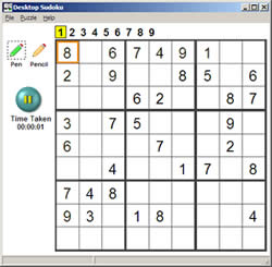 Deskop Sudoku