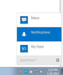 Desktop Notifier for Yammer