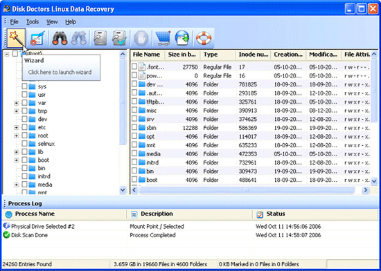 Disk Doctors Linux Data Recovery