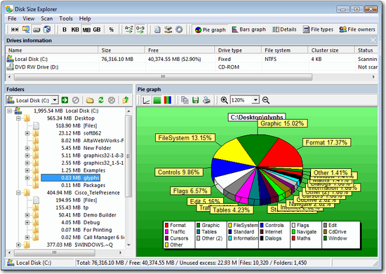 Disk Size Explorer