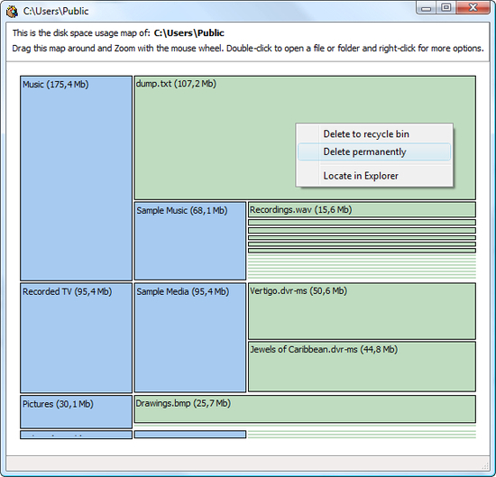 Disk Space Magic