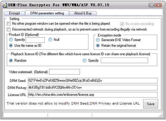 DRM Plus Encryption Solution