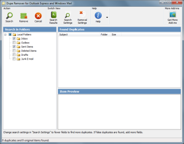 Dupe Remover for Windows Mail