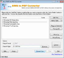 DWG to PDF Converter 2010.1