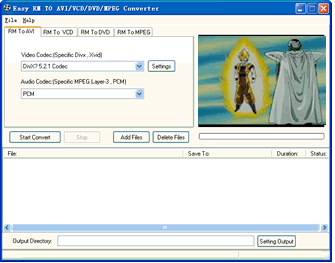 Easy AVI/VCD/DVD/MPEG Converter