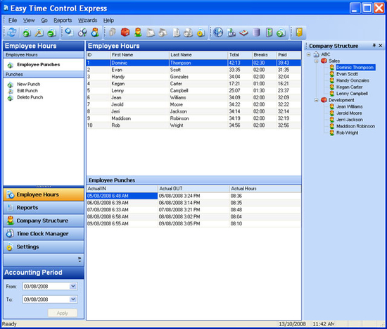 Easy Time Control Workstation