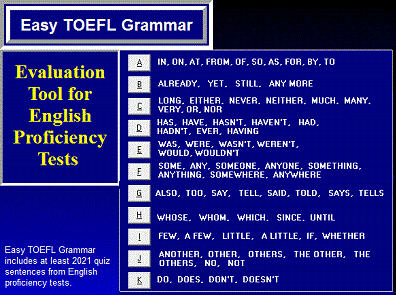 Easy TOEFL Grammar