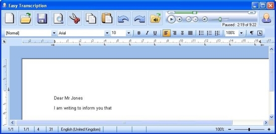 Easy Transcription Software