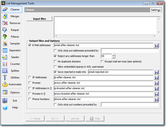 Email List Management Tool