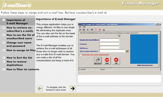 Email Manager Software