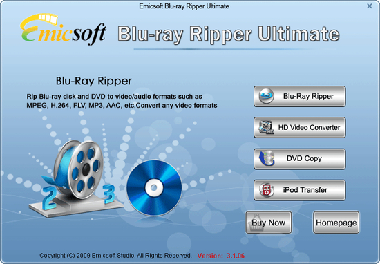 Emicsoft Blu-Ray Ripper Ultimate