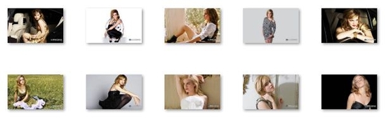 Emma Watson Windows 7 Theme