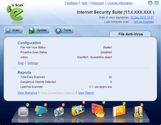 eScan Internet Security Suite