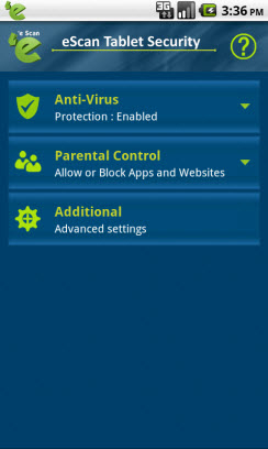 eScan Tablet Security for Android