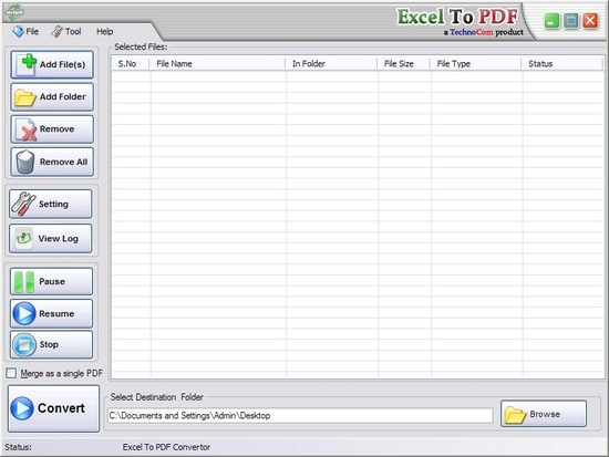 Excel To PDF