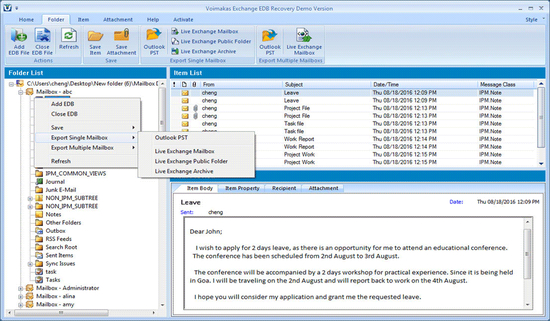 Exchange Server to Office 365 Migration