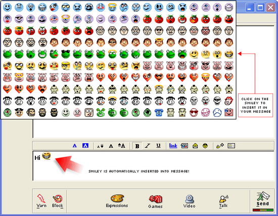 EZ Smileys for AIM