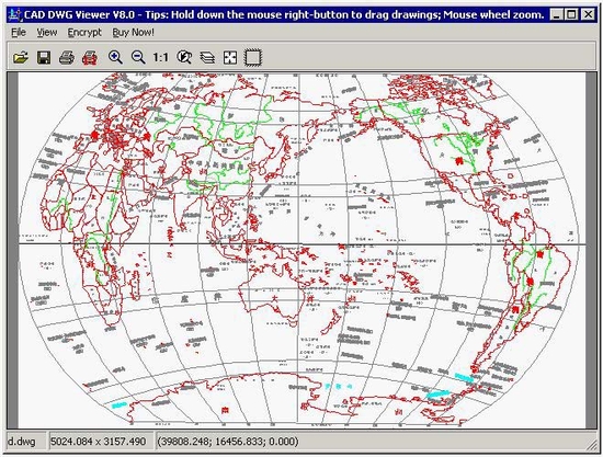 Fast Green DWG Viewer