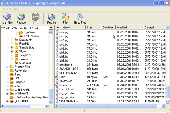 File Recover and Shredder