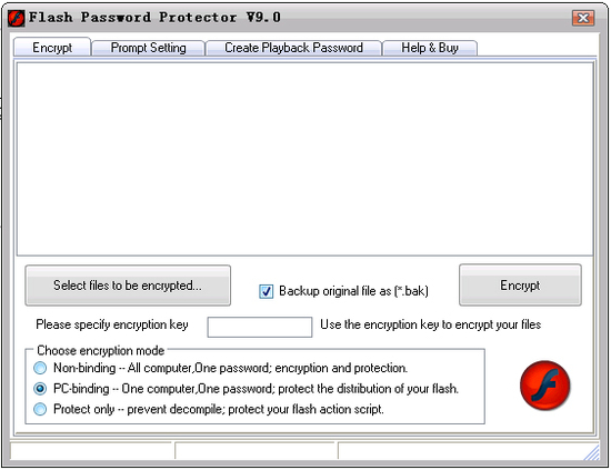 Flash Password Protector