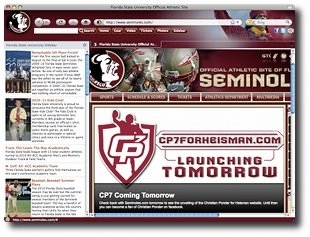 Florida State Seminoles Firefox Theme