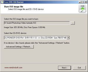 Free DVD ISO Burner