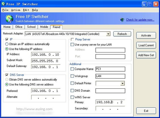 Free IP Switcher