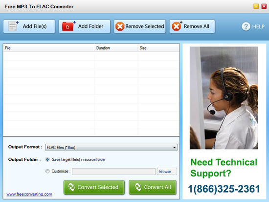 Free MP3 to FLAC Converter Pro