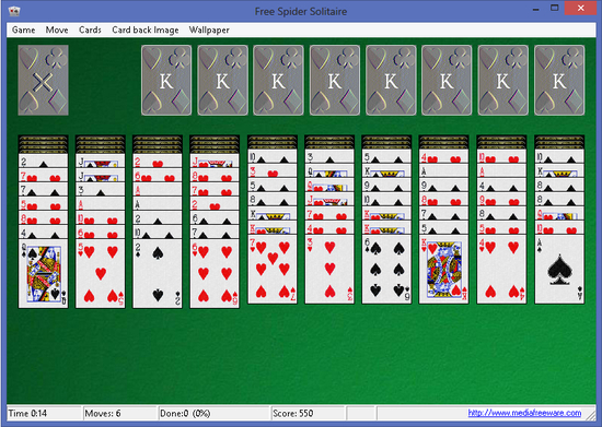 Free Spider Solitaire