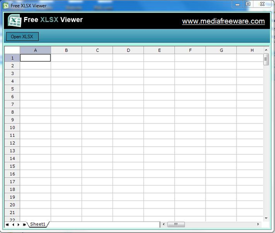 Free XLSX Viewer