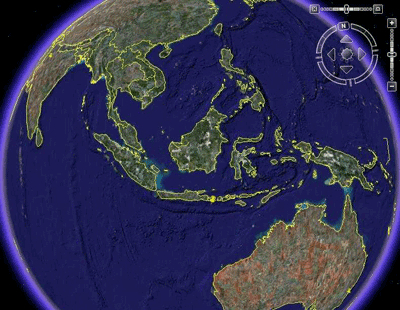 Google Earth Funny Screensaver