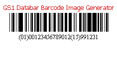 GS1 Databar Barcode Image Generator