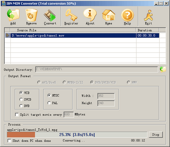 IBN MOV Converter