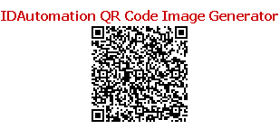 IDAutomation QR Code Image Generator