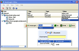 IE AutoLogin