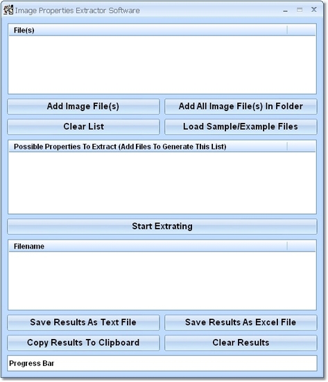 Image Properties Extractor Software