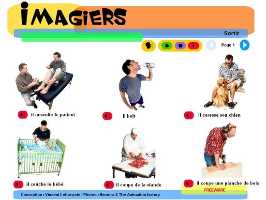 Imagiers - Learn French