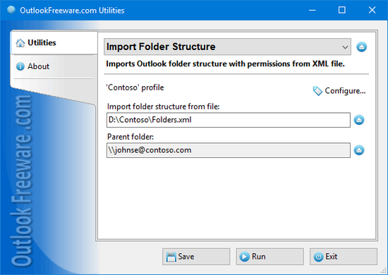 Import Folder Structure