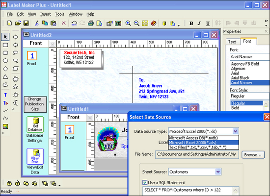 Indentsoft Label Maker Plus