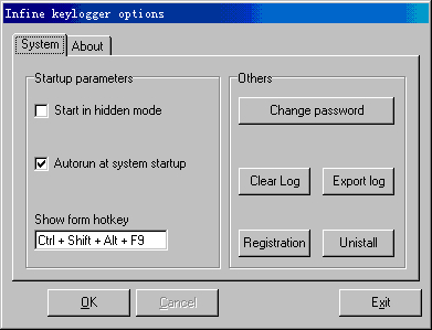 Infine Keylogger Lite