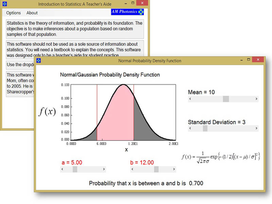 Intro to Statistics, A Teachers Aide