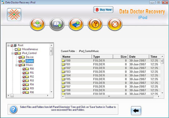 iPod Music Files Recovery
