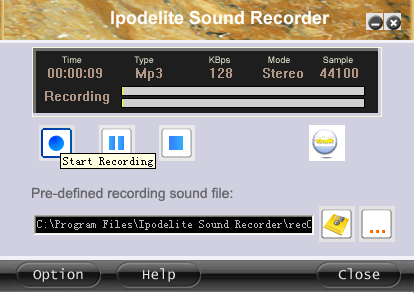 Ipodelite Sound Recorder