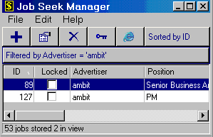 Job Seek Manager