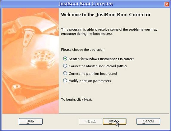 JustBoot Boot Corrector