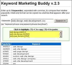 Keyword Marketing Buddy