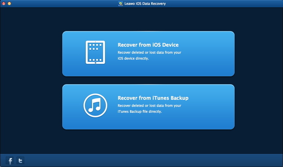 Leawo iOS Data Recovery for Mac