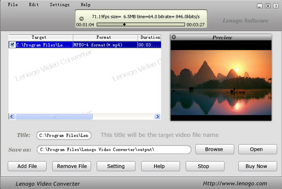 Lenogo-Soft Video Converter