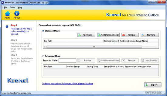 Lotus Notes Conversion